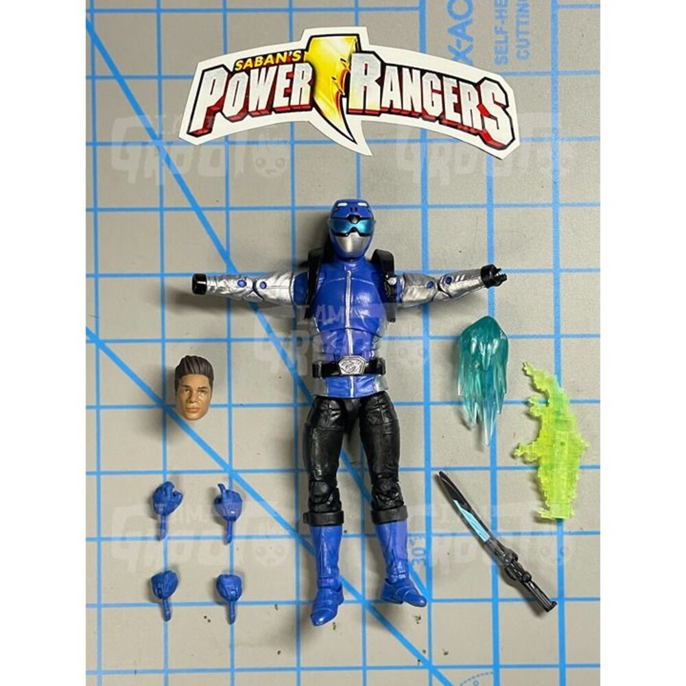 Power Rangers Lightning Collection Blue Ranger Beast Morphers Action Figure